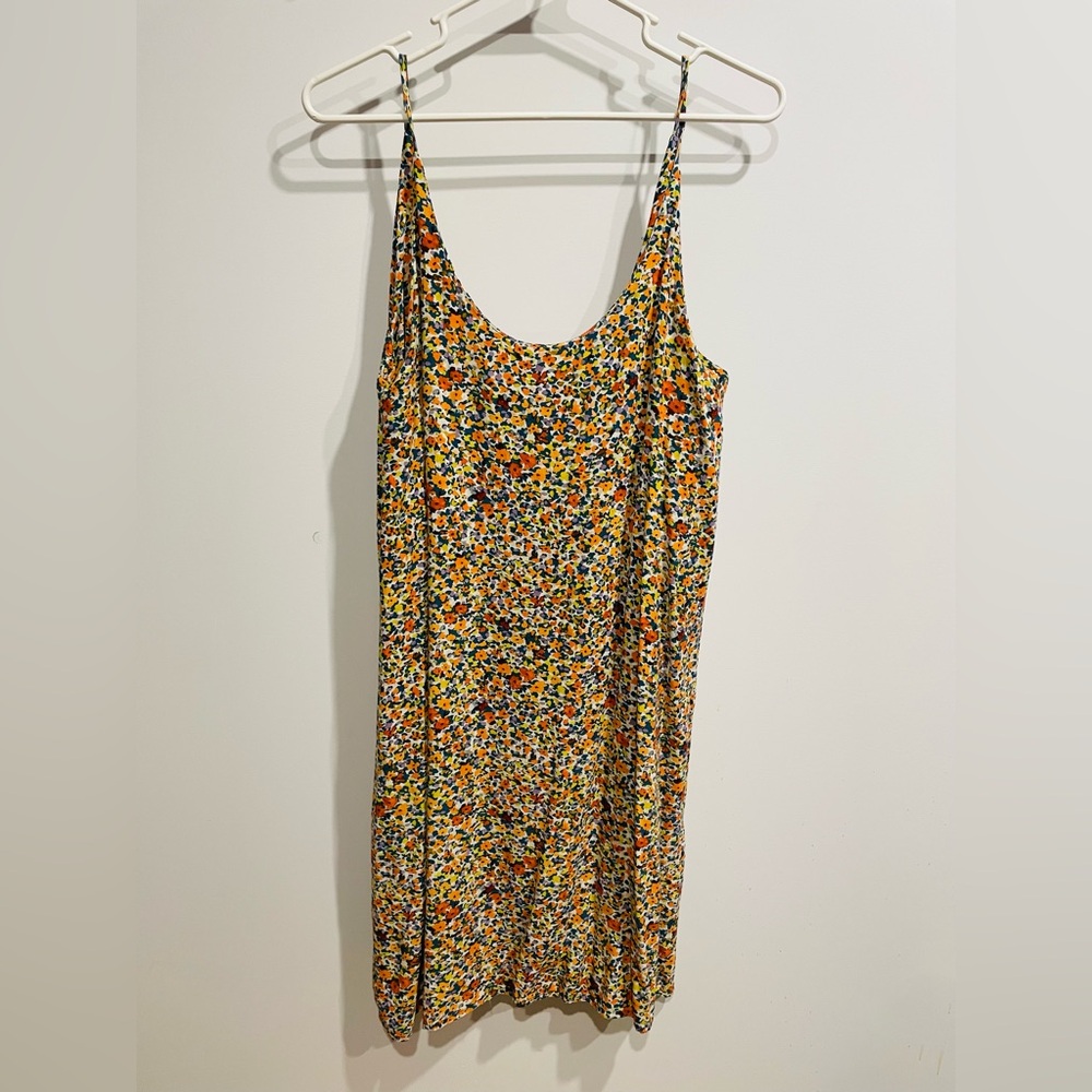 Vibrant Floral Mini Dress